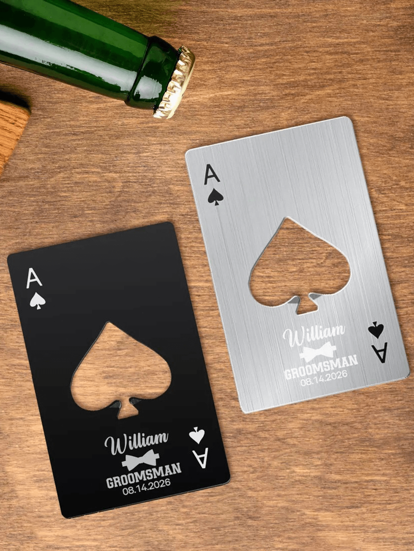 DIY Spades A Beer Bottle Opener